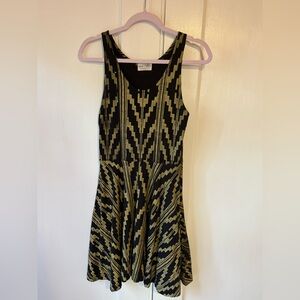 Thief & Bandit hand printed dress Medium